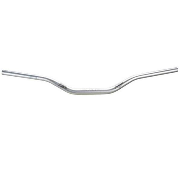 GUIDON DOMINO ALUMINIUM HSA PLI SUPER BAS ARGENT D28,5 (L810-H80)