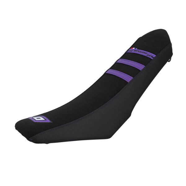HOUSSE DE SELLE MECABOITE DOPPLER ADAPT. RIEJU MRT 2009-> NOIR / VIOLET