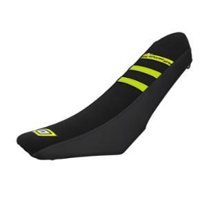 HOUSSE DE SELLE MECABOITE DOPPLER ADAPT. SHERCO SE-R SM-R 2013-> NOIR / JAUNE FLUO