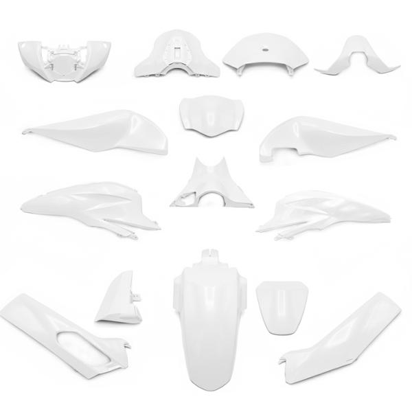 CARROSSERIE / CARENAGE MAXI SCOOTER TUN'R KIT HONDA SH 125 / 150 2020->2024 BLANC (15PCS)