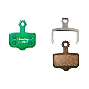 PLAQUETTE FREIN VTT 04 SWISSSTOP DISC 26C ORGANIQUE ADAPT AVID ELIXIR / SRAM XX-X0 DB (PR)