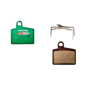 PLAQUETTE FREIN VTT 17 SWISSSTOP DISC 23C ORGANIQUE ADAPT. HAYES STROKER RYDE / DYNO (PR) OR