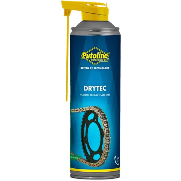 GRAISSE CHAINE PUTOLINE DRYTEC RACE CHAINELUBE SPRAY (AEROSOL 500ML)