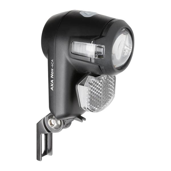 BICYCLE LIGHT FRONT LED BATTERY AXA NOX CITY 4LUX  - FORK MOUNT