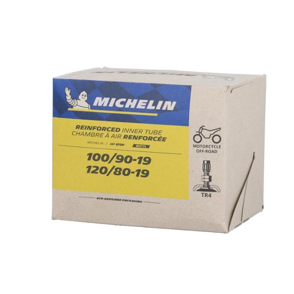 "CÁMARA DE AIRE MOTO 19"""" 100/90 X 19 120/80 X 19 MICHELIN 19MER TR4"