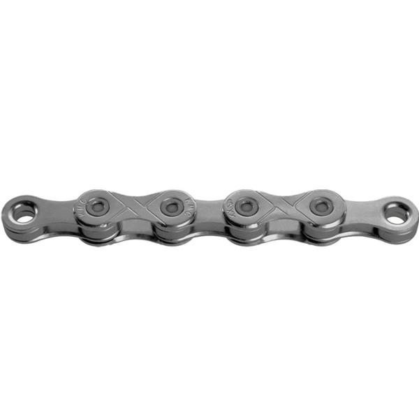 BICYCLE CHAIN 1 SPEED KMC E1 EPT SILVER 130 LINKS - QUICK LOCK LINK - ANTI-RUST   (x5)