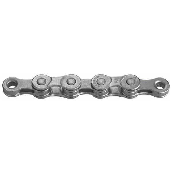BICYCLE CHAIN 8 SPEED KMC E8 TURBO EPT SILVER 122 LINKS - QUICK LOCK LINK - ANTI-RUST   (x5)