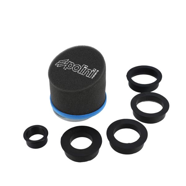 AIR FILTER POLINI FOAM - SHORT BEVELED - BIG EVOLUTION - DIAMETERS 28-35-42-45-49-55mm