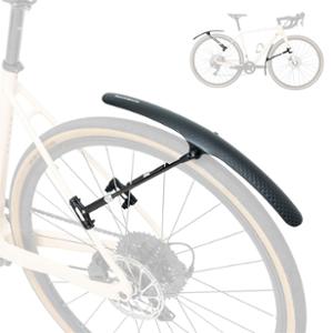 GARDE BOUE ROCKBROS ROUTE / GRAVEL REGLABLE NOIR