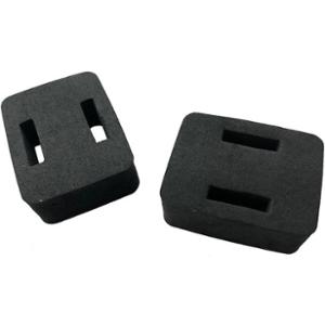 ENTRETOISE / ECARTEUR FIXPLUS SPACER BLOCK MOUSSE EVA NOIR EPAISSEUR 2.3CM (X2)