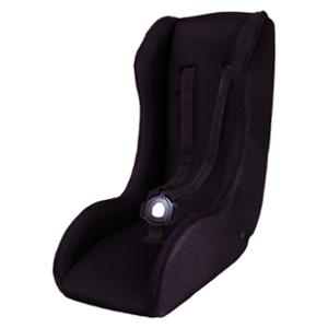 SIEGE BEBE AR POLISPORT MINI PELICAN NOIR HARNAIS 5 POINTS COMPATIBLE REMORQUE / CARGO