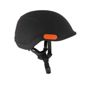 CASQUE URBAIN OBH UNICITY NOIR REGLAGE OCCIPITAL T 52 / 61 CM - KIT SERRURE FIXATION GUIDON