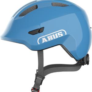 CASQUE ENFANT ABUS SMILEY 3.0 BLEU IN MOLD AVEC REGLAGE OCCIPITAL T.M (50 / 55)
