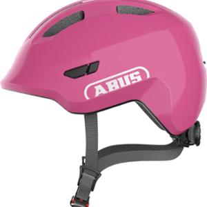 HELMET -KIDS/BABY- ABUS SMILEY 3.0 PINK IN MOLD WITH OCCIPITAL ADJUSTMENT