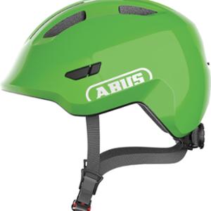 CASQUE ENFANT BABY ABUS SMILEY 3.0 VERT IN MOLD AVEC REGLAGE OCCIPITAL