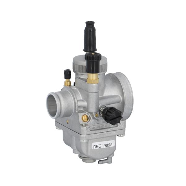 CARBURATEUR DELLORTO PHDG 19 AN MONTAGE SOUPLE STARTER TIRETTE (DEPRESSION / GRAISSAGE)