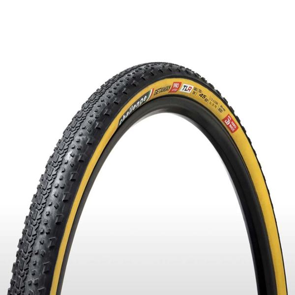 TYRE -GRAVEL- 700X45C TS CHALLENGE GETAWAY PRO TLR BLACK/BEIGE (45-622)