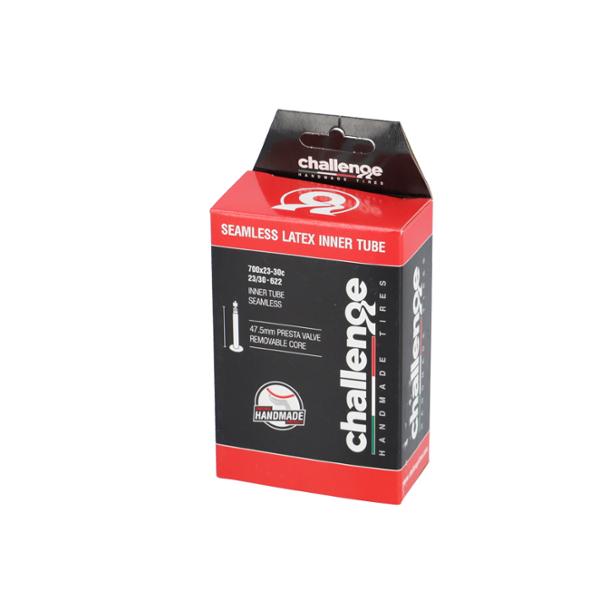 BICYCLE INNER TUBE 700C (23/30-622) PRESTA VALVE 47.5mm CHALLENGE LATEX