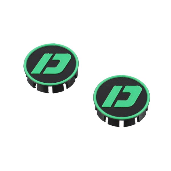 BOUCHON CADRE MECABOITE DOPPLER ADAPT. RIEJU MRT / SHERCO SE-R SM-R  NOIR / VERT (PR)