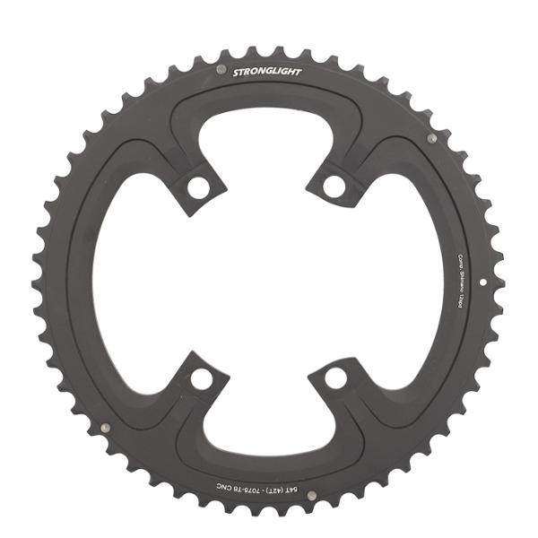 PLATEAU ROUTE DIAM 110 EXTER 54DTS NOIR STRONG (COMP. SHIM. ULTEGRA R8100) 12V. 4 BRANCHES