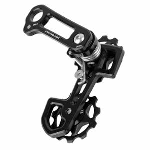 BICYCLE CHAIN TENSIONER/GUIDE STRONG SINGLE SPEED BLACK