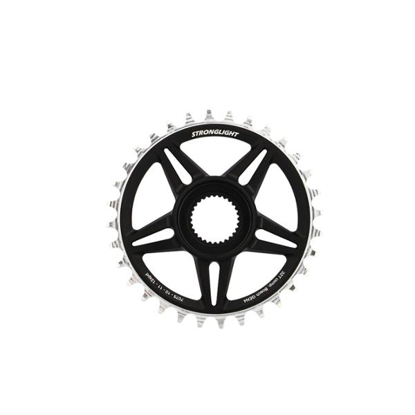 PLATO E-BIKE MONO DIRECT MOUNT 32D ALUMINIO 7075 NEGRO STRONG COMP. BOSCH GEN4 NW