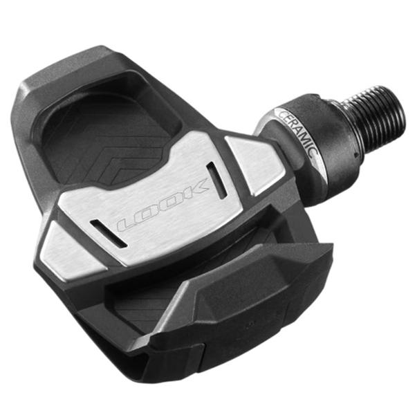 PEDALE ROUTE AUTO LOOK KEO 2 BLADE CARBONE CERAMIQUE 12 NOIR -56MM- (PR)