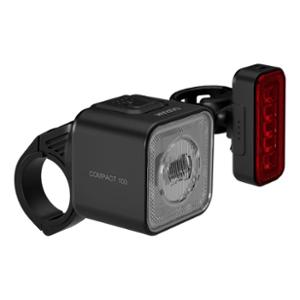BICYCLE LIGHT FRONT & REAR RECHARGABLE USB-C OSRAM COMPACT 100 -100 LUX-