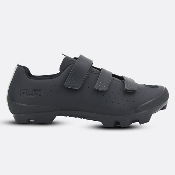 BICYCLE SHOES -MTB- FLR FX-1 T37 BLACK WITH 3 SELF-ADHESIVE STRAPS    (PAIR)