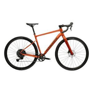 BICYCLE -GRAVEL- 28 KROSS ESKER 2.0 SIZE: L (20) ALUMINIUM CARBON FORK COPPER/BLACK