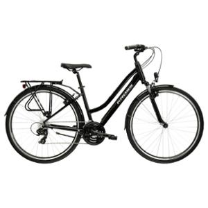 BICYCLE -HYBRID/TREKKING- 28 LADIES KROSS TRANS 1.0 SIZE: S (15) ALUMINIUM BLACK/SILVER