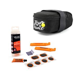 SACOCHE SELLE TOUR DE FRANCE + KIT REPARATION