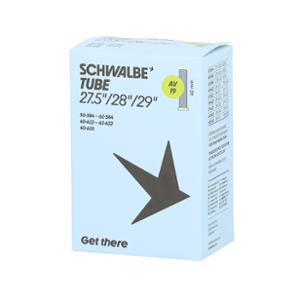 CHAMBRE A AIR VELO 27.5 / 28 / 29" X 1.50-2.40 (40 / 62-584 / 635) VS SCHWALBE STANDARD AV19