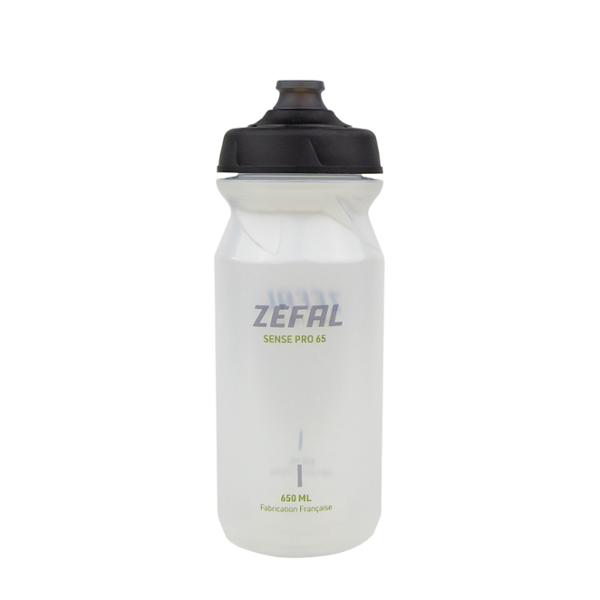 BIDÓN ZEFAL SENSE PRO 65 TRANSLÚCIDO/GRIS/VERDE 650ML
