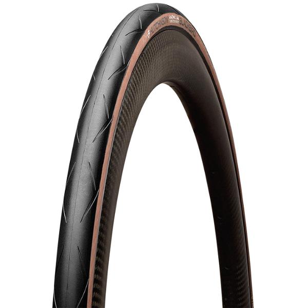 PNEU ROUTE 700X30C TS HUTCHINSON BLACKBIRD TT NOIR / MARRON (30-622)