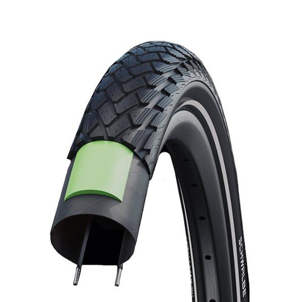 PNEU VTC / URBAIN 700X25C - 28X1.00 TR SCHWALBE MARATHON TT NOIR (25-622) VAE / EBIKE 25 KM / H