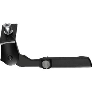 BICYCLE ADJUSTABLE SIDE STAND 12/14/16'' URSUS EXTRA EASY MINI ALU BLACK