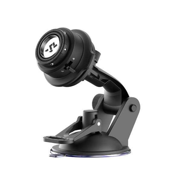 SMARTPHONE SUPPORT CAR SUCTION MOUNT OUTPLORER SUCTION MOUNT QC01 ROTATION 3 AXES