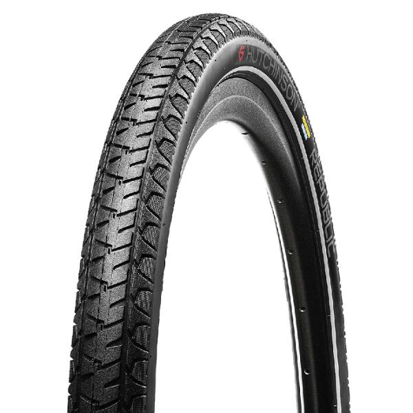 NEUM TREKKING/URBANO 26X2.40 TR HUTCHIN REPUBLIC INFINITY TT NEGRO FLANCO REFLEX (57-559)
