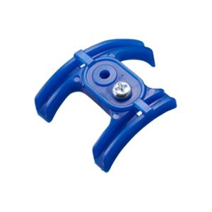 CABLE PULLER/CABLE GUIDE SHIMANO SM-SP18-T BLUE TO BE SCREWED ON FRAME