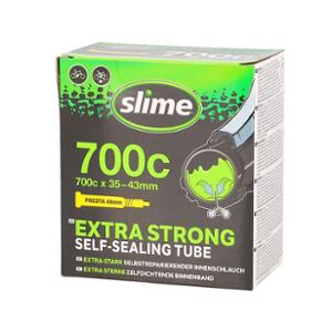 CHAMBRE A AIR VELO 700C (35 / 43-622) VP 48 MM SLIME