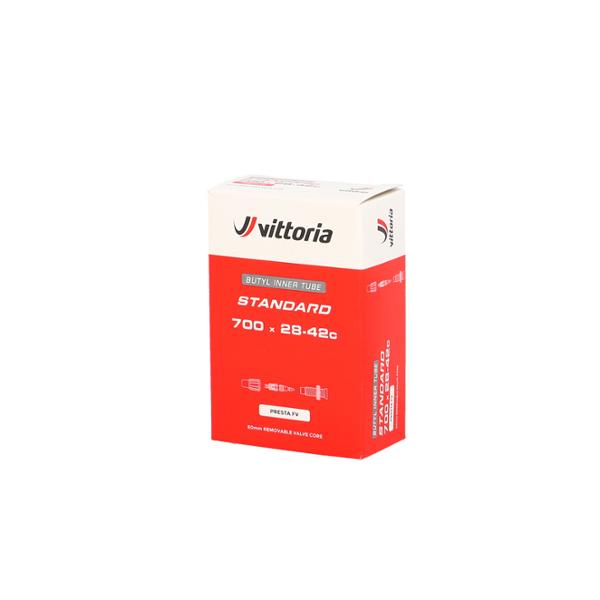BICYCLE INNERTUBE 700C (28/42-622) VP 60mm VITTORIA STANDARD RVC