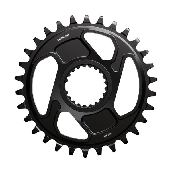 CHAIN RING -MTB- MONO DIRECT MOUNT 30 TEETH MATTE BLACK SHIMANO ORIGIN DEORE XT SM-CRM86 12 SPEED