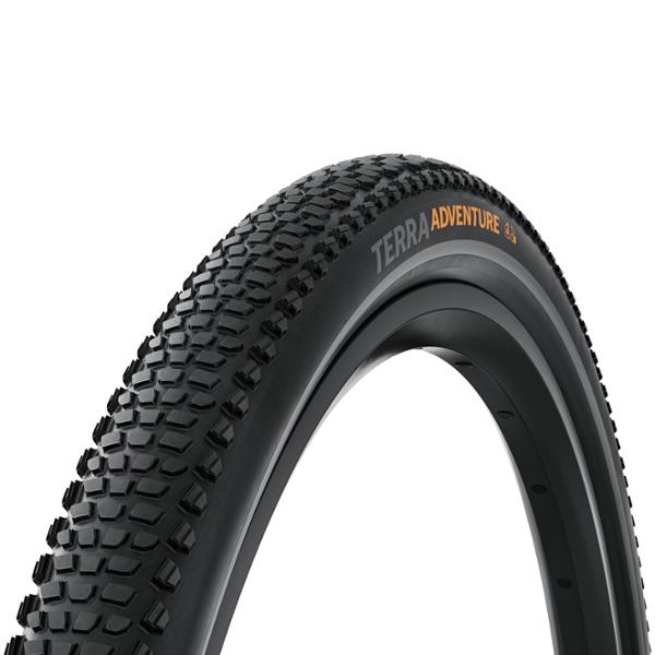 PNEU GRAVEL 700X45C TS CONTINENTAL TERRA ADVENTURE TRAIL GRIP GRAPHIT REFLEX TLR NOIR (45-