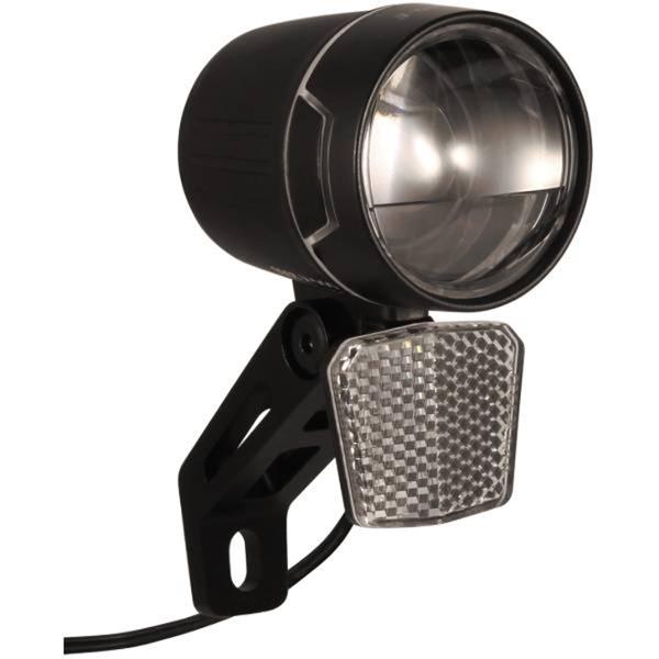 BICYCLE LIGHT FRONT PROJECTOR E-BIKE MARWI LUMO 100-E 6-48V FORK MOUNT