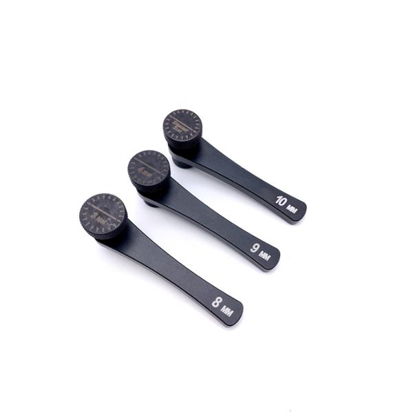 JUEGO LLAVES HEXAGONALES 8/9/10 MM (3 INSERTOS AJUSTE -> PLANO/CUADRADO 3MM/CUADRADO 4MM)