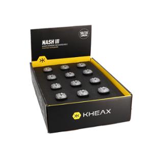 BICYCLE LIGHT FRONT RECHARGABLE USB-C KHEAX NASH III 50L LED MAGNETIC FIXING   (BOX x 12)