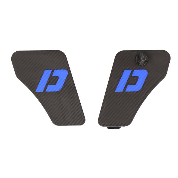 PORTE DE BOITE A OUTILS CYCLO DOPPLER 103 MVL / SP AM RESERVOIR 3L7 NOIR EFFET CARBONE / BLEU