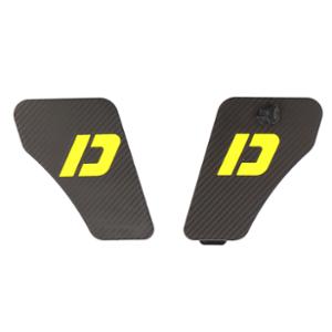 PORTE DE BOITE A OUTILS CYCLO DOPPLER 103 MVL / SP AM RESERVOIR 3L7 NOIR EFFET CARBONE / JAUNE