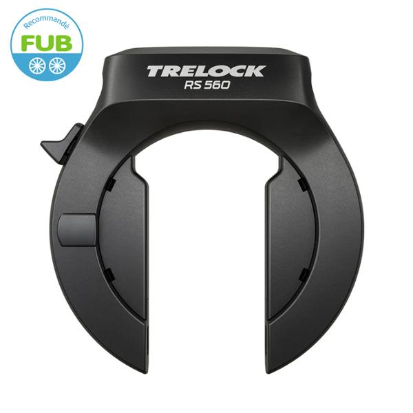 ANTIVOL VELO FER A CHEVAL TRELOCK RS560 NOIR (OUVERTURE 58MM / OPTION CABLE ANTIVOL